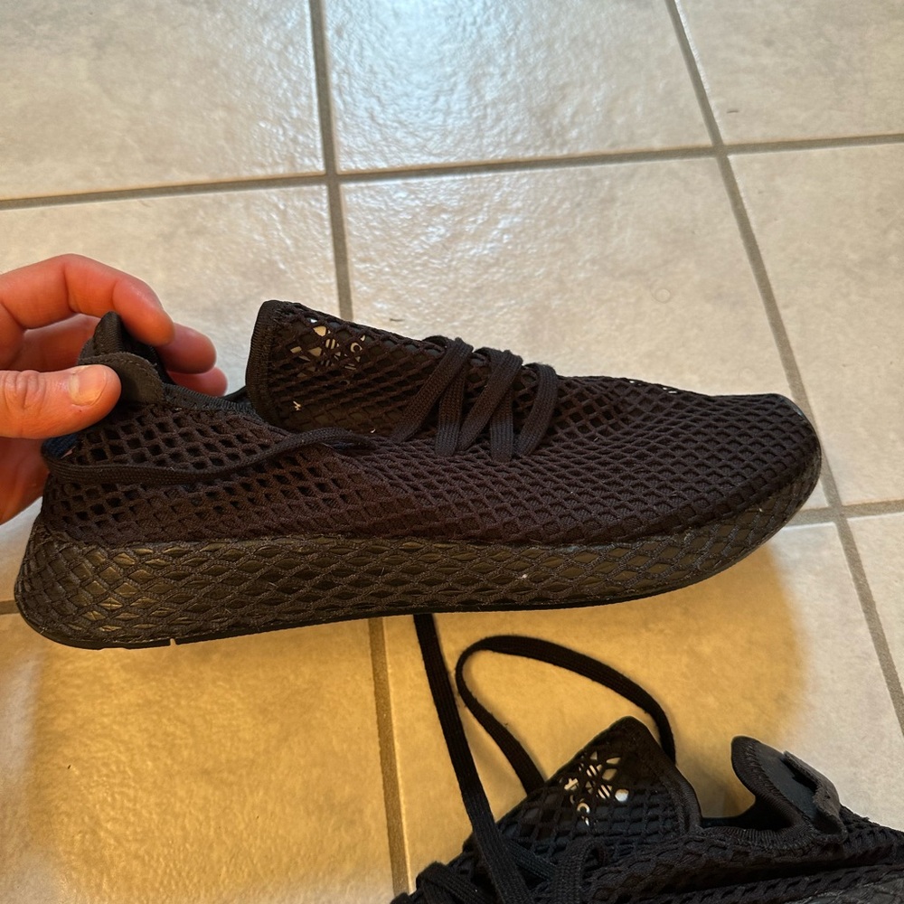 Adidas Deereupt Black Mesh Men's Sneakers